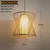 Bamboo Weave Pendant Light for Tea Room, Restaurant, or Bar – Simple Japanese Style