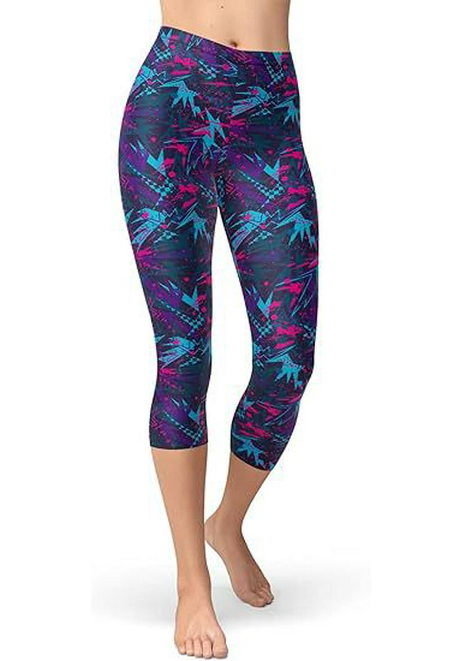 2026 Summer Hot Item: Women s 3D Print Casual Fitness Yoga Capris XX-Large
