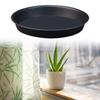  Matte Black Flower Pot Saucers Durable Plastic Plant Drip Trays For Home And Garden Planting Use 13.6inch Diameter