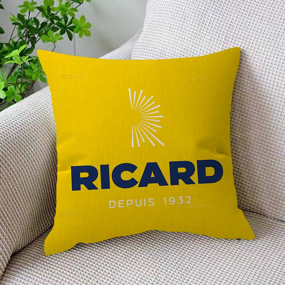 RRicardS LOGO Pillow Gifts Home Office Furnishings Bedroom Sofa Car Cushion Cover case xcm