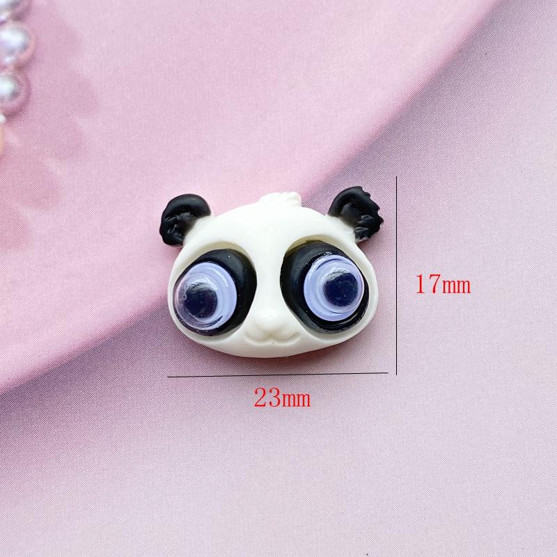 10pcs Resin Mixed animals Flat back Cabochons for DIY Hair Bow Center Scrapbooking Embellishments Phone Decoration