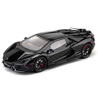 1/24 Scale Lamborghini Revuelto Alloy Miniature Car Diecast Metal Scale Car Model Sound and Light Collection Children Toy Vehicle Gift