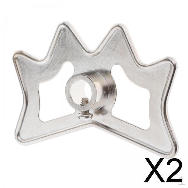 

2x Portable Billiard Bridge Head, Replace Accessories, Head Competition Billiards Rod Frame,