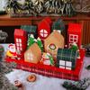 DIY Advent Boxes To Fill 2025 Christmas Countdown Calendar Decorations Festival Candy Wrapping Box for Chocolate Handicrafts