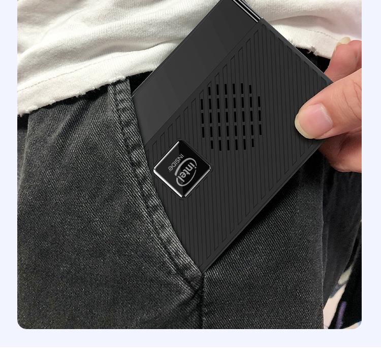 Mofang 12th Gen N150 Mini PC - Win11, Office Home, N100, Gaming, 4K, Portable, Compact.