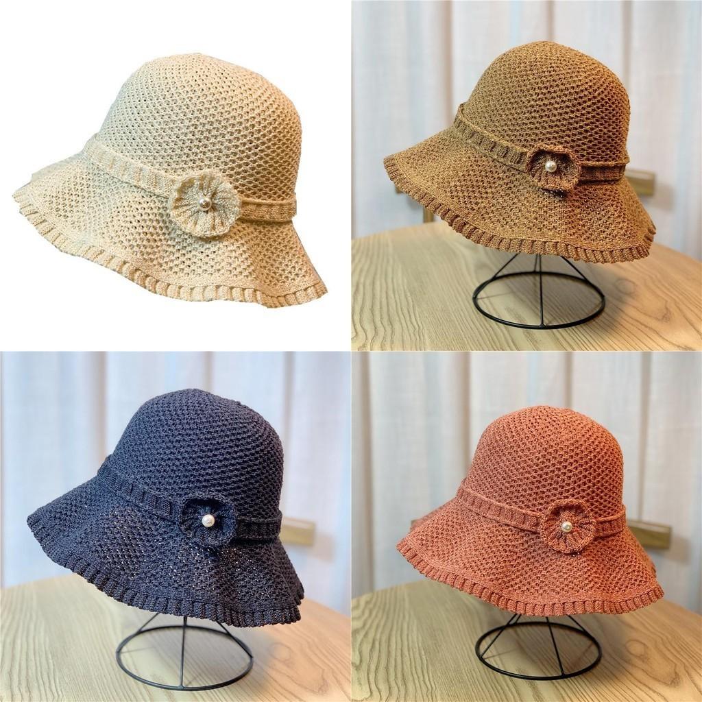 European And American Style Women's Sun Hat With Large Brim Adjustable Size Fashionable Fisherman Hat