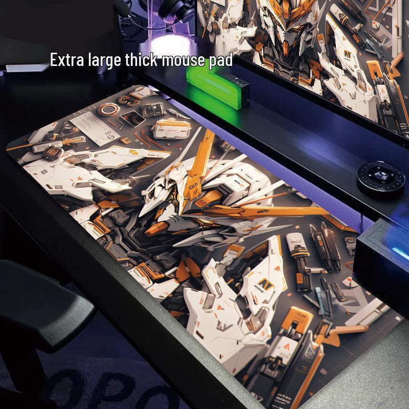 Gundam XL Gaming Mouse Pad - Violent Bear Design, Perfect for Boys & Girls' Computer, Laptop, Keyboard, Esports & Desk
