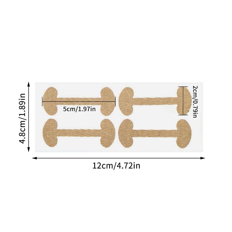 Ingrown Toenail Correction Strips Lasting Adhesion Waterproof Nail Correction Stickers Elasticity Toe Care Pedicure Tools