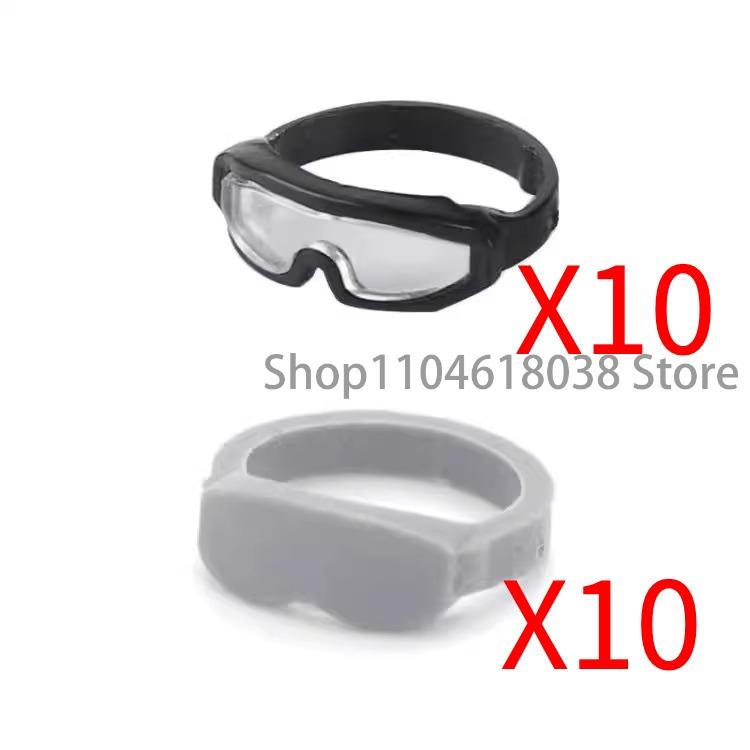 MOC Medieval Soldier Building Blocks King Beard Military Helmet Scarf Goggles Belt Cowboy Hat Duck Cap Mini Toys Bricks Gifts