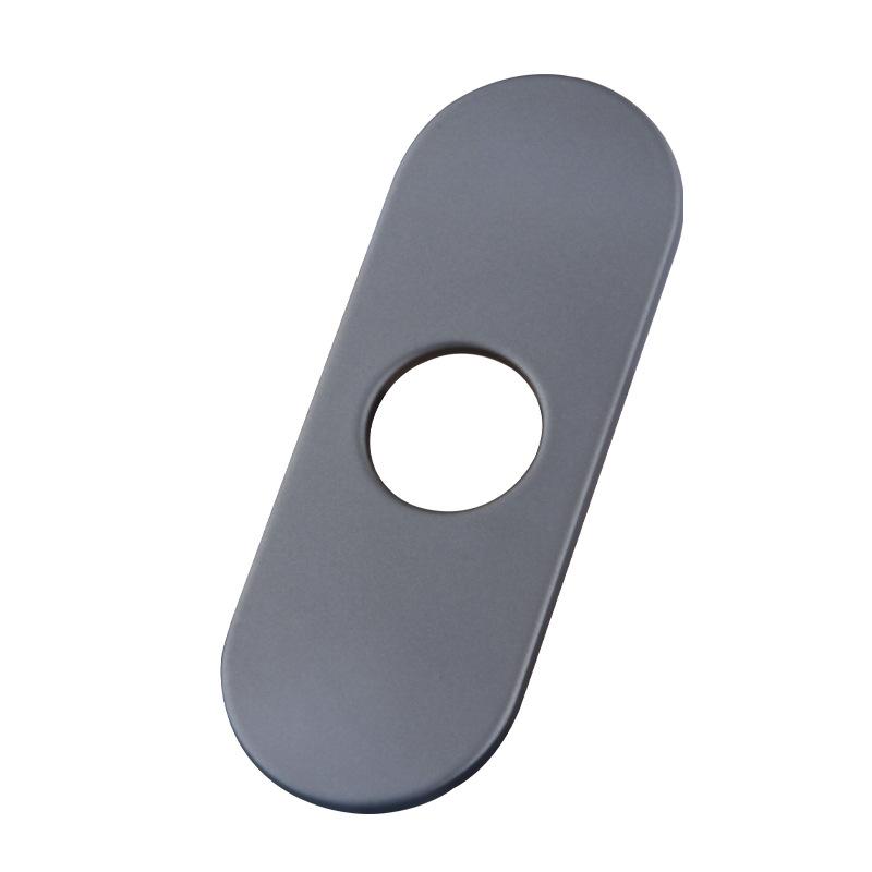 304 Stainless Steel Brushed Kitchen Faucet Cover10 Inch Decorative Plate Base Bathroom 6-inch Sheathing