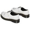 DR. Martens 1461 Leder Besticktes Design Low-Top Freizeitschuhe Unisex Freizeitschuhe Weiß 27851100