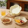 Flower Fruit Plate Home Living Room Snack Plate Fruit Plate Candy Plate Front Desk Snack Plate