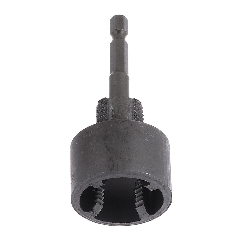 Gifts 4/6 Points Pvc Pipe Threader Multifunction Plumbing Tool Internal and External Thread Opener Durable Pipe Threaders