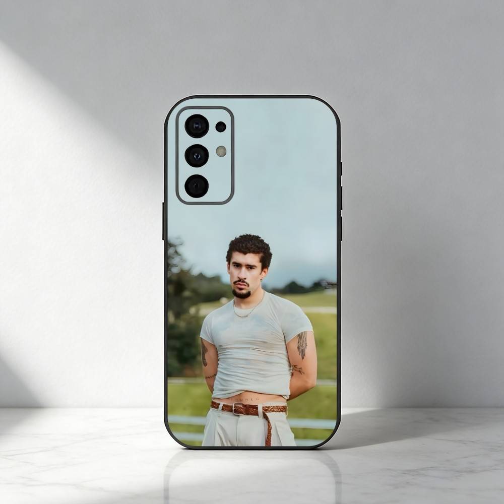 Singer Bad Bunny Benito Phone Case For Samsung S25,S24,S21,S22,S23,S30,Ultra,S20,Plus,Fe,Note,5G Black Cover