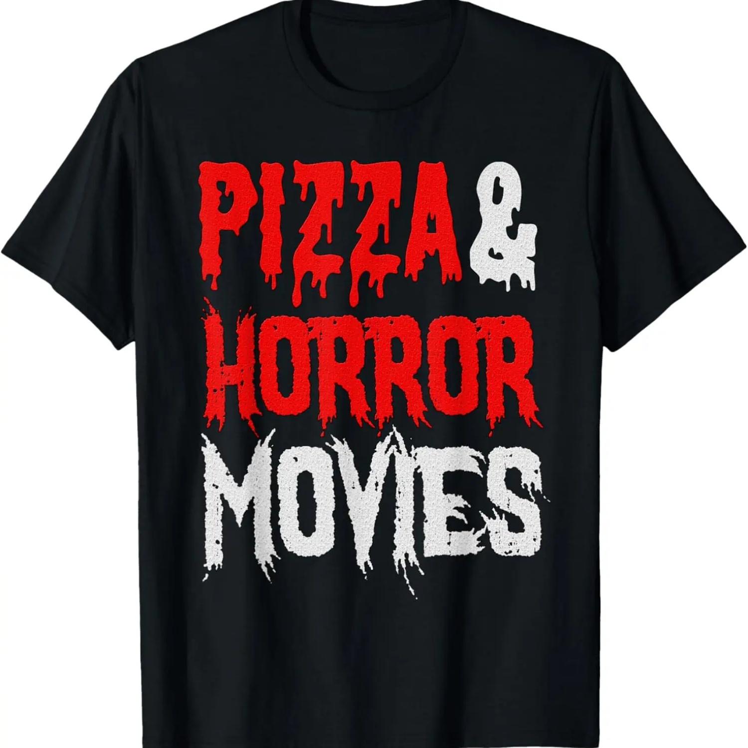 Funny Horror Movie Lover T-Shirt,Comfortable pure cotton S