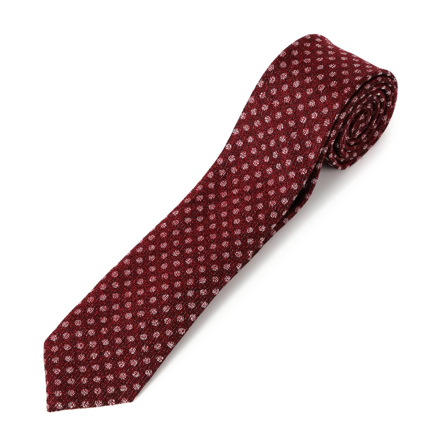 [Emporio Armani] Narrow Tie, Gift EA67 (EA67-19 Burgundy 9A654-00176) [Item]
