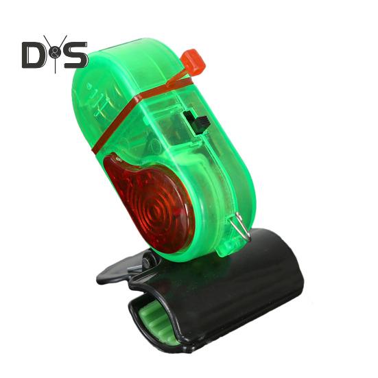 Λυχνάρι Συναγερμού Τσιμπήματος Ψαρέματος με Κλιπ 80dB Νυχτερινό Φως Ειδοποίησης Καλαμιού Ψαρέματος Παγκόσμιος Ηλεκτρονικός Δείκτης Τσιμπήματος Αισθητήρας Χτυπήματος Λυχνάρι LED Αξεσουάρ Ψαρέματος