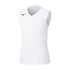 Soccer Wear, Inner Shirt, Sleeveless Tank Top, Sports, Sweat-wicking, Quick-drying, P2MAC050, Unisex, White, L