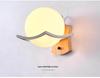 Nordic Wood Art LED Wall Lamp: Minimalist Bedside, Living Room, Stairway, Hallway Light