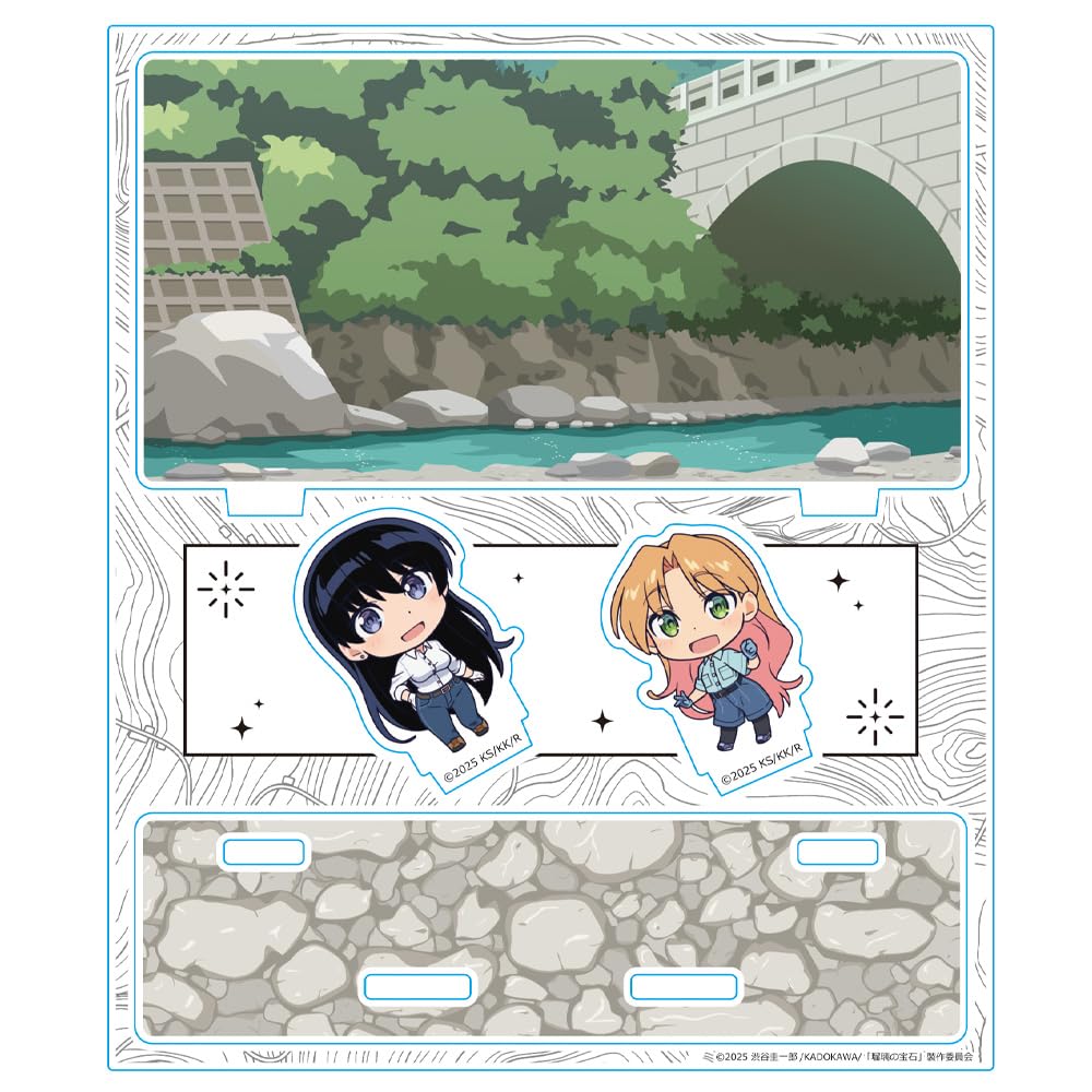 Ruri no Jewel Acryl-Diorama Ruri & Nagi