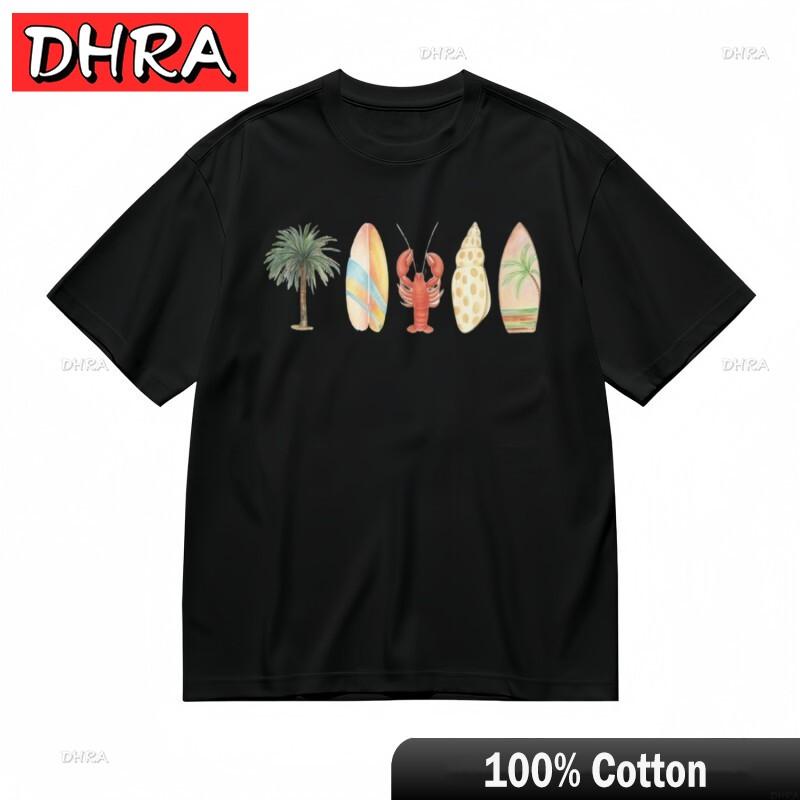 

Womens Trend Breathable Classic TShirt Vibrant Beach Gear Graphic Print Tee TShirts New Zealand for Summer Outfits FeUnisex 4XL