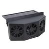 Durable Solar Car Exhaust Fan Energy-saving Embedded Cooling System Efficient Solar Powered Car Ventilator Auto Air Vent