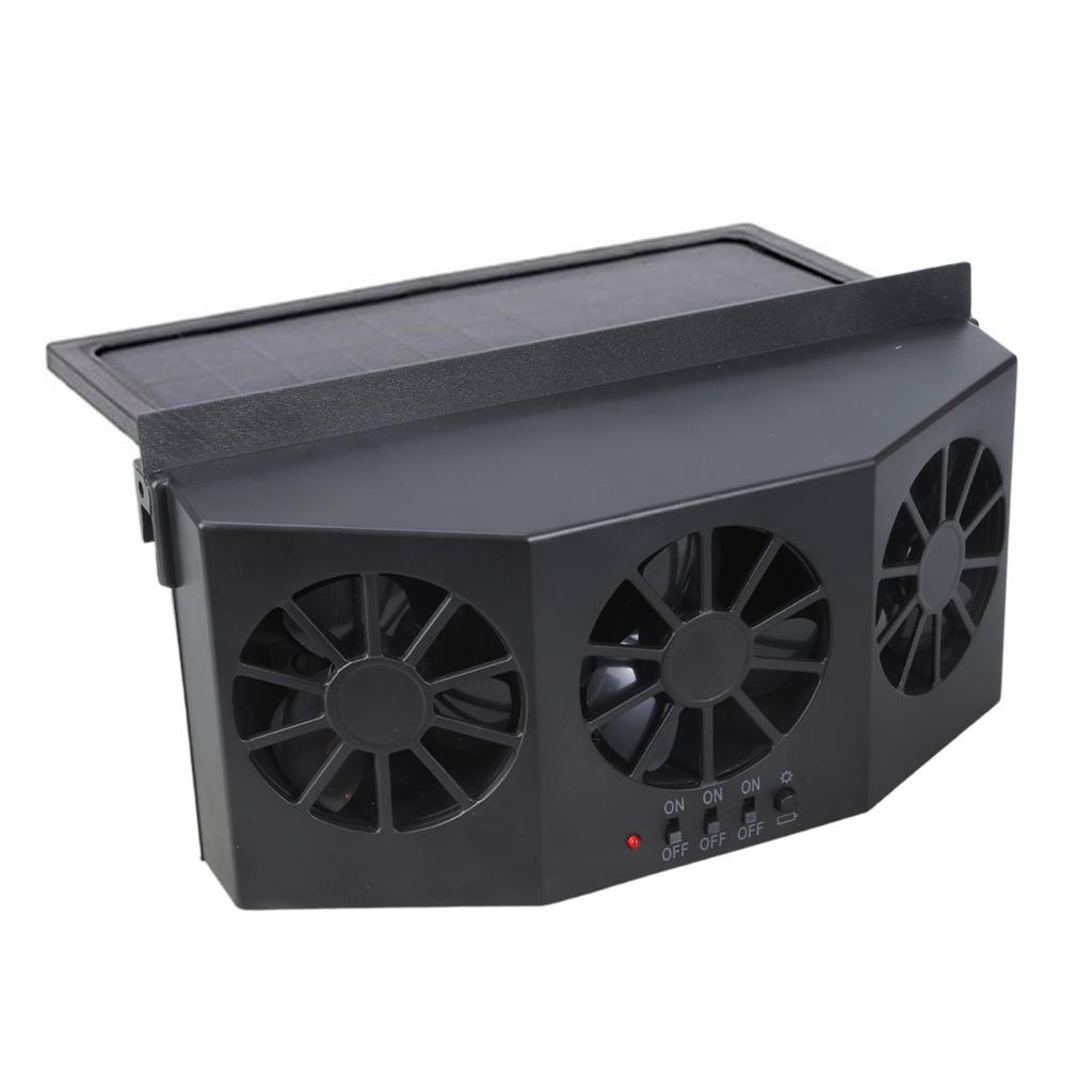 Durable Solar Car Exhaust Fan Energy-saving Embedded Cooling System Efficient Solar Powered Car Ventilator Auto Air Vent