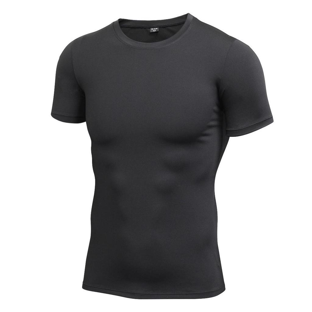 Men's PRO Quick-Dry Running Tights T-Shirt 4001 - High Elastic Stretch Fitness Sport Shirt