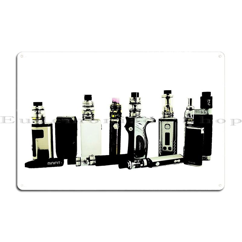 

Металева вивіска E Vape Сигарета Клуб персоналізовані Таблички Настінний декор Дизайн Металева вивіска Постер 20x30cm（7.8x11.8inch）