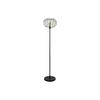 Lampadaire - EDM - Vintage - Noir - Adulte - E27 - LED - 150x35cm