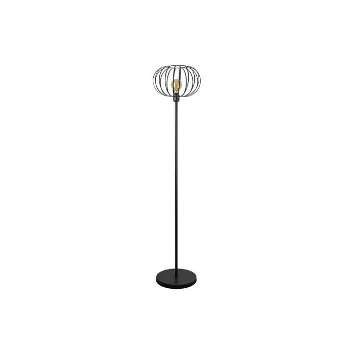 Lampadaire - EDM - Vintage - Noir - Adulte - E27 - LED - 150x35cm
