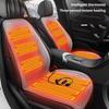 Adjustable Winter Car Seat Cushion Heater Intelligent Temperature Adjustment Easy Installation Synthetic Fiber Design