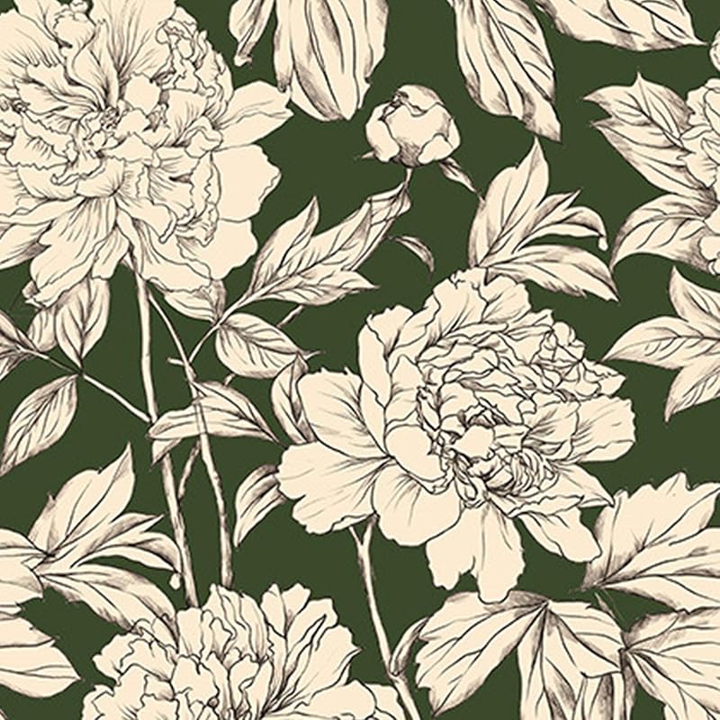 Peel and Stick Wallpaper Boho Wallpaper Peel and Stick Floral Contact Paper Removable Wallpaper Renter Friendly Wall Paper for Home Bedroom Bathroom