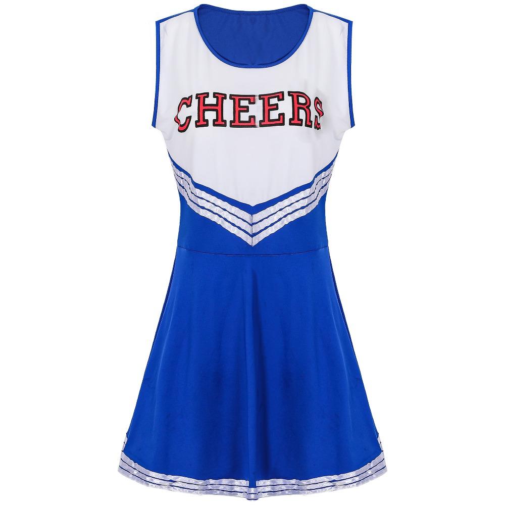 Sleeveless Cheerleader Short Skirt 2 PCS Set Girls Kids Party Holiday Cute Dress Homecoming Season Sport Performance Uniform Pom