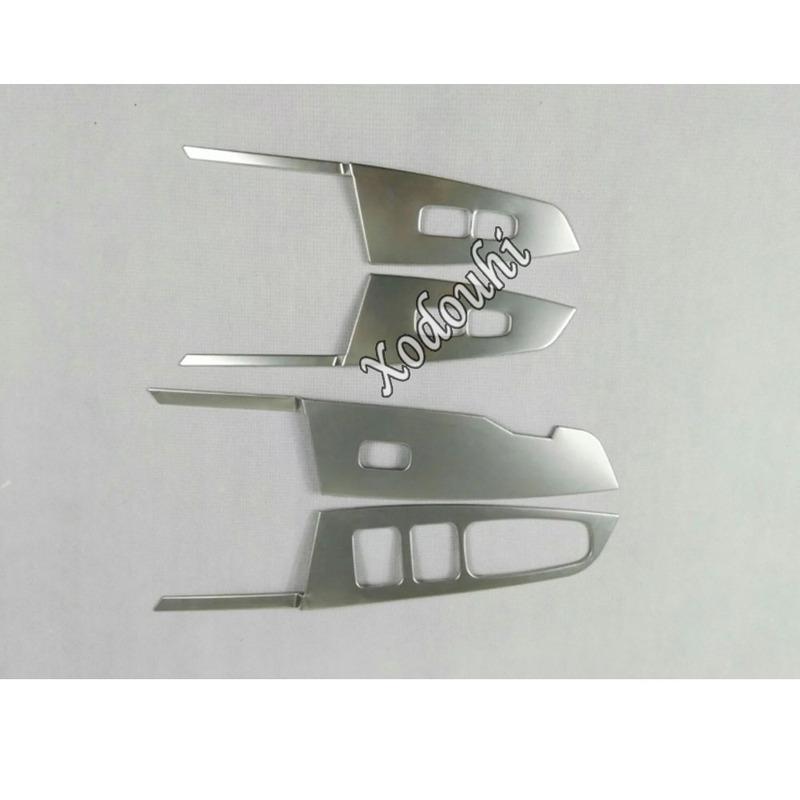 For Kia Sportage KX5     Sticker Styling Door Window Glass Interior Panel Armrest Lift Switch Button Trim Frame