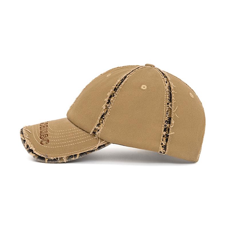 Rouge Baseball Cap Men's Spring Summer Cotton Cap Soft Top Sunshade Hat