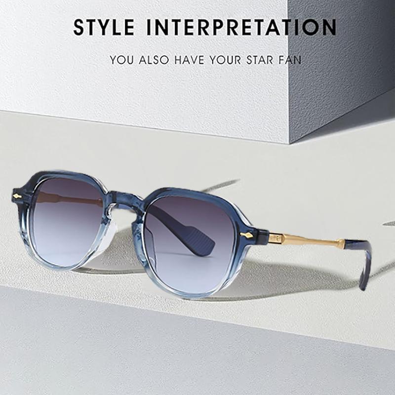 

Модные квадратные мужские очки женские модные градиентные очки мужские трендовые солнцезащитные очки для уличной фотографии