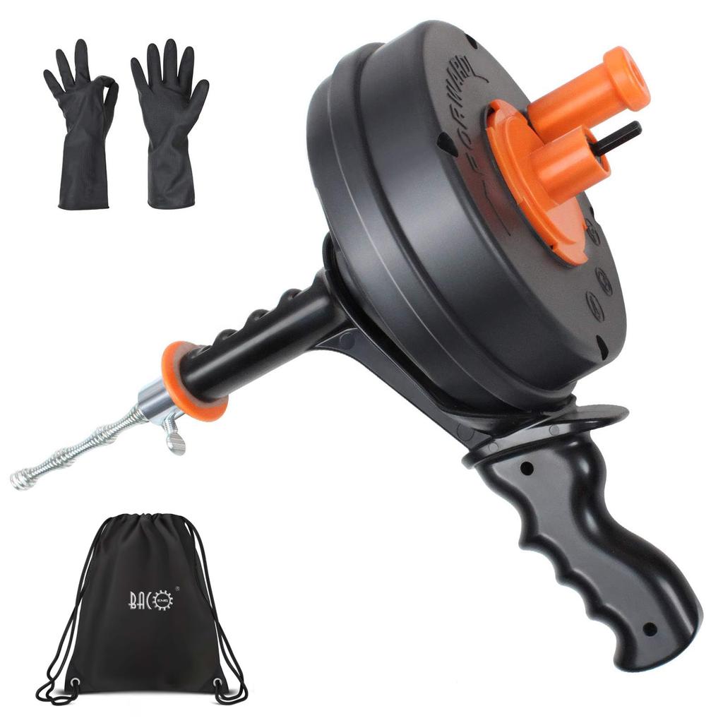 BACOENG Pipe Wire for Drain Drain Wire Kitchen Pipe Clog Removal Tool Cleaner, Brush, Plumbing, Clogs, Cleaning, Cleaning, Use,