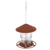 Wild Bird Feeder Hanging Bird House Foldable Bird Feeders with Hanging Rope for Backyard Garden Patio