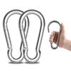 Carabiner - AIMOONSA - 140 Mm - Stainless Steel 304 - Ø12 Mm - Pack of 2