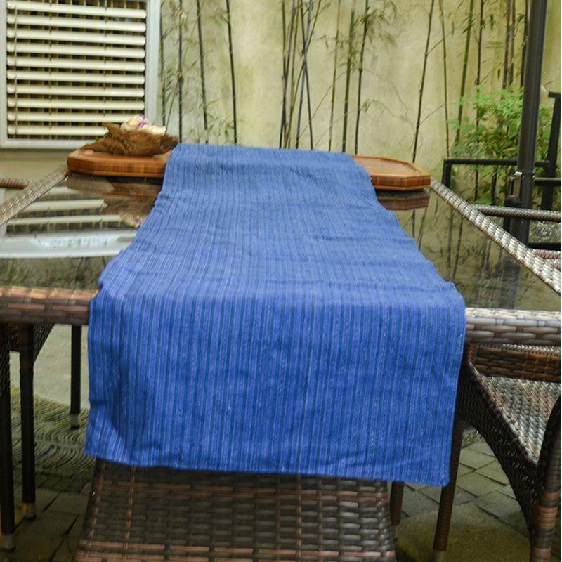 

Danfeng Fabric Chinese Style Retro Furnishings Fabric Shanghai Hand-Woven Cloth Rose Patchwork Table Runner Bed Runner Earth Cloth Cabinet Runner Pure color paragraph 46*150cm