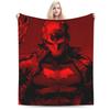 Jason Todd Coral Fleece Plush Throw Blanket Comics Superhero Blanket for Bed Office Lightweight Thin Plush Thin Quilt