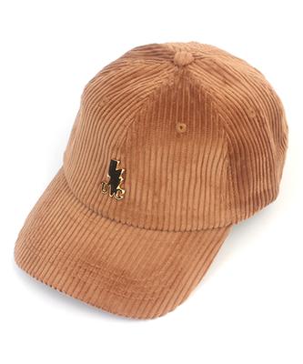 Bold Corduroy Beige Ballcap