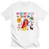 Custom Reggaeton Muziek Manana Sera Bonito Karol G T-shirt Heren Korte Mouwen Puur Katoen T-shirt Vrijetijd Tee Tops Mode T-shirt