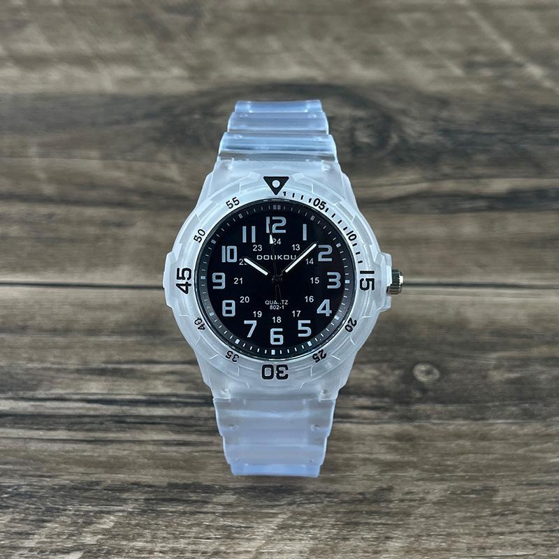 

Чоловічий годинник JYL Квадратний Подвійний рух Ремінець White атласною блиск золота колір