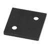 5Pcs   End   Double Slots Aluminum Alloy Cover Plate for Industrial  S Fixing