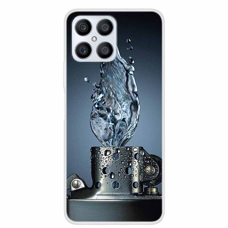 For Honor X8 4G Cases X 8 5G Clear Marble Soft TPU Silicone Back Cover For Honor X8 Phone Cases Fundas HonorX8 X 8 TFY-LX1 LX2