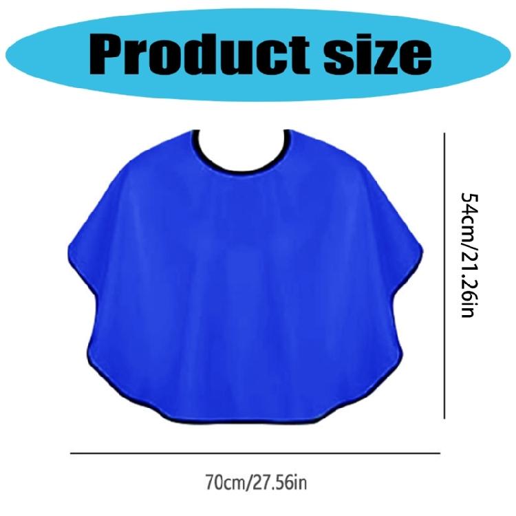 Makeup Cape Beauty Salon Cape Water Resistant Short Smock Light Weight Beard Apron Styling Shampoo Cape for Hairdresser