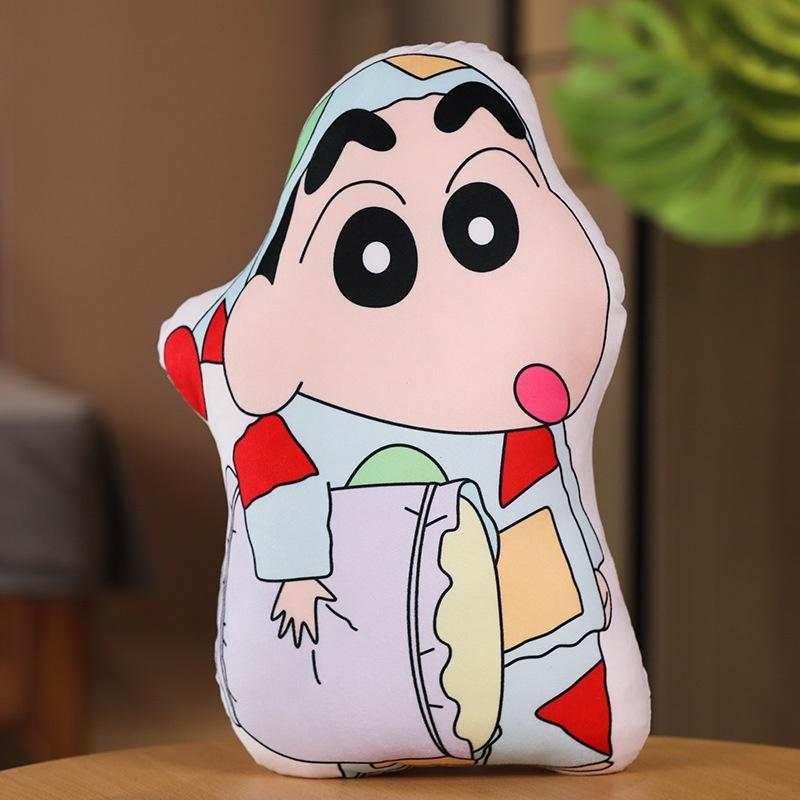 Cute Crayon Shin-chan Double-sided Printed Plush Pillow