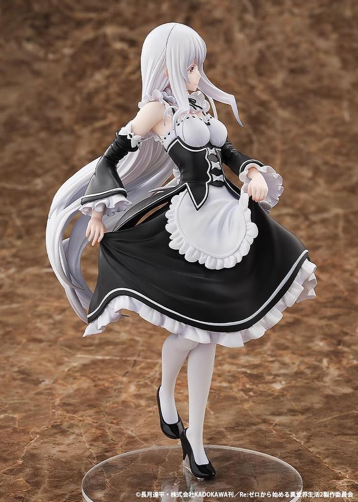 Kadokawa KDcolle Re:Zero - Starting Life In Another World Echidna Roswaal's Mansion Maid Outfit Ver. 18 Scale Plastic Painted Complete Figure